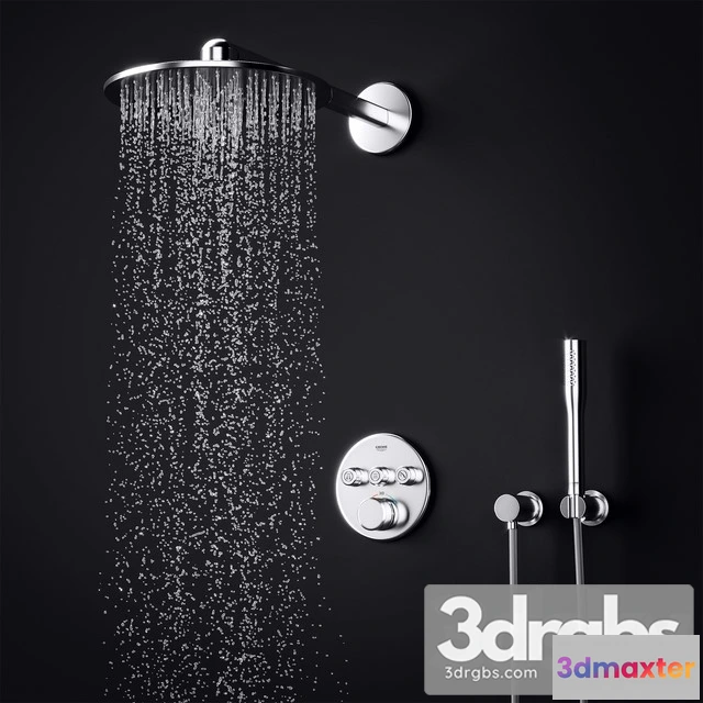 912698 - Grohe SmartControl Concealed Shower System - No.2