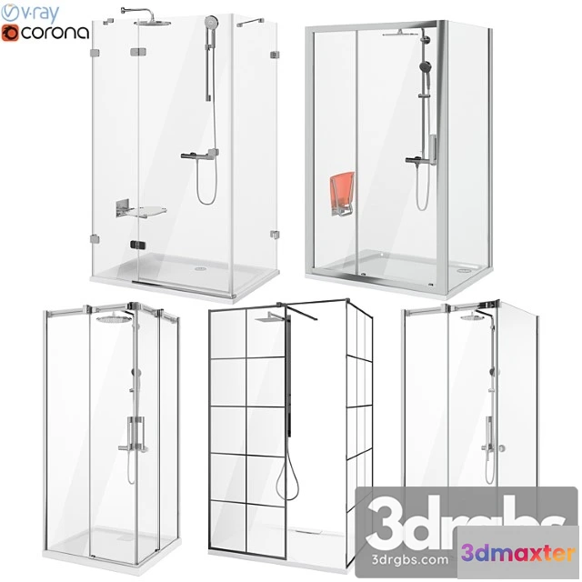 912794 - Set of Cabins Ravak and Radaway Set 89