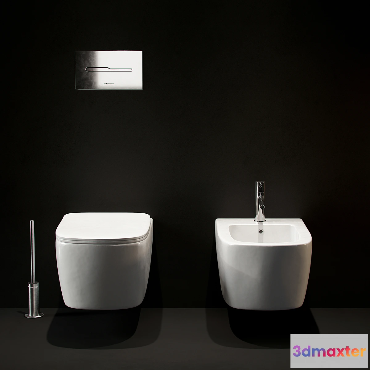 1297452 - sanitary ware comodo - No.2 3D Max