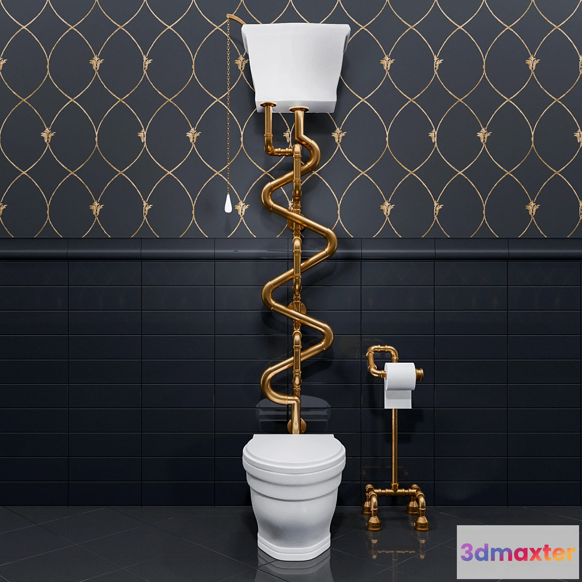 1427044 - Toilet 3D Max