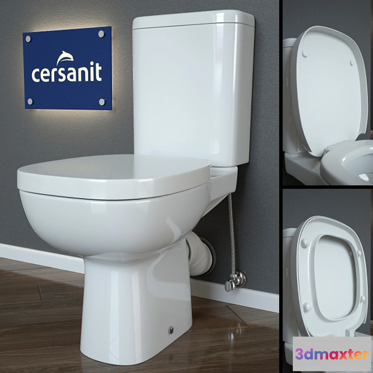 1429056 - WC-CD “FACILE” TM Cersanit 3D Max