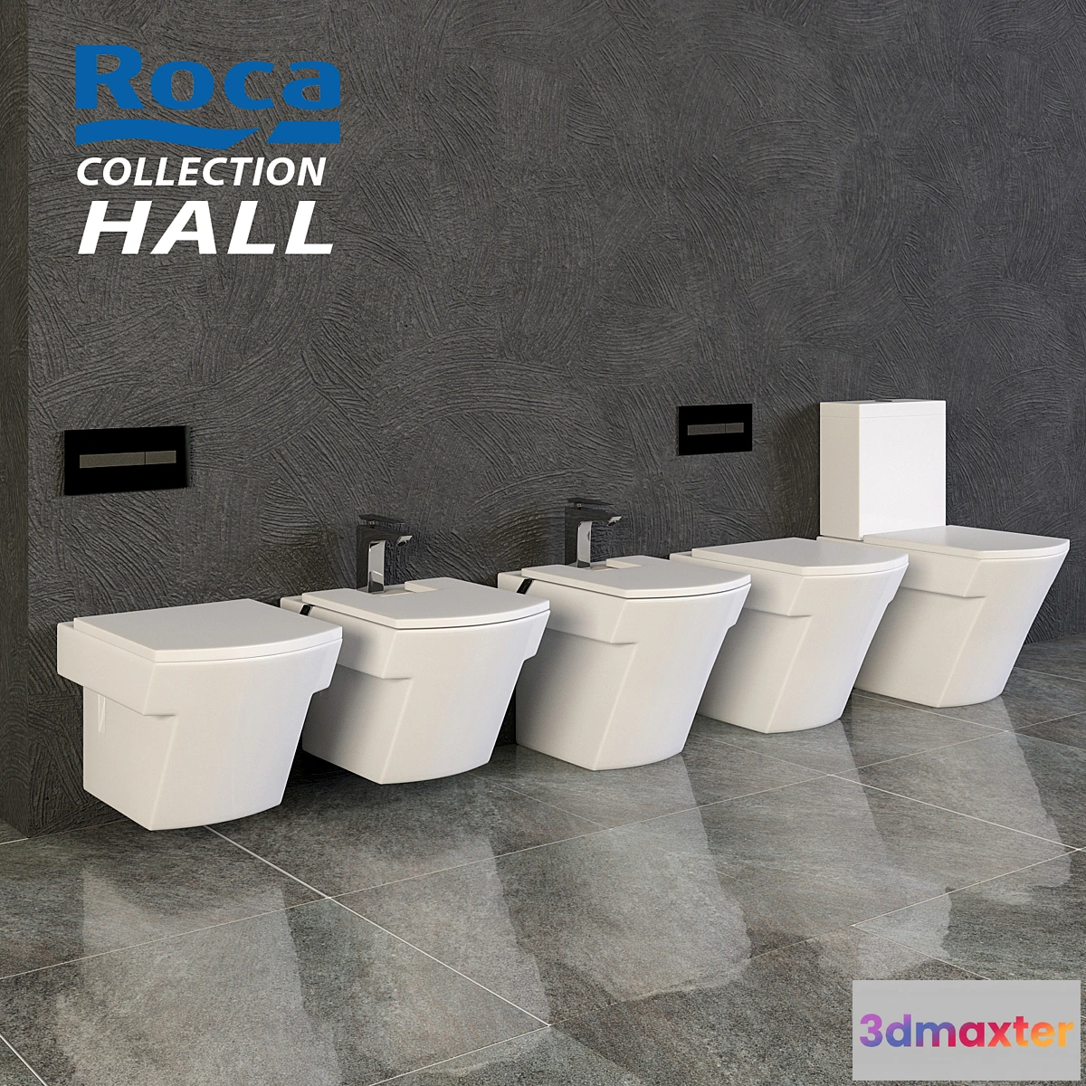 1434642 - Roco Hall 3D Max