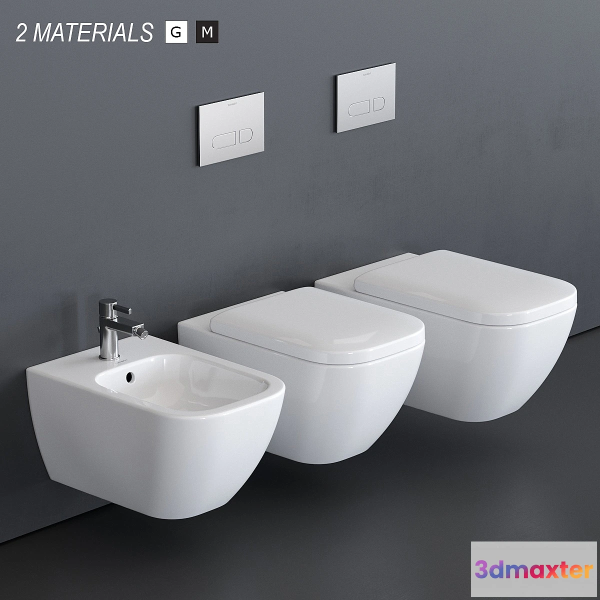 545223 - Duravit HAPPY D.2 Wall-hung WC