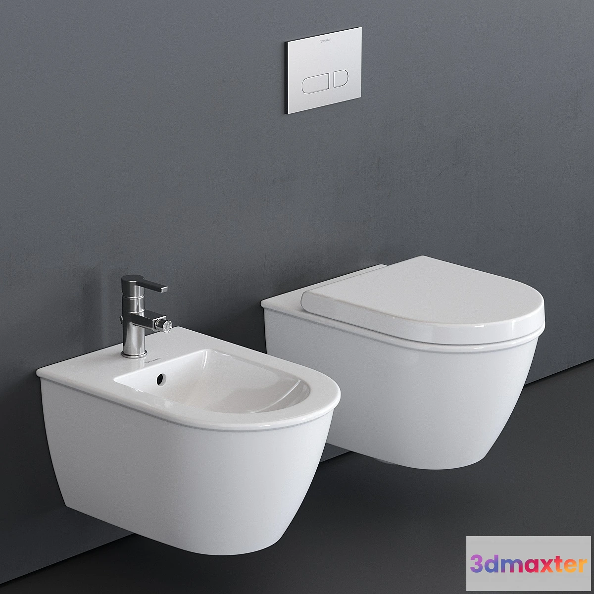 545227 - Duravit Darling New Wall-hung WC