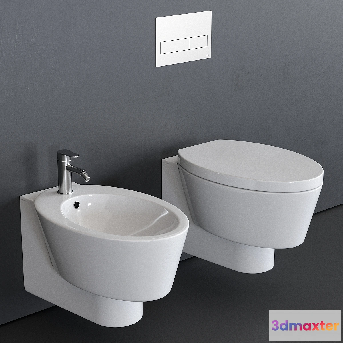 545259 - Scarabeo Ceramiche Wish Wall-Hung WC