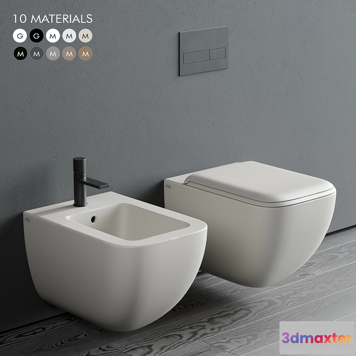 545285 - Ceramica Cielo Shui Comfort Wall-Hung WC