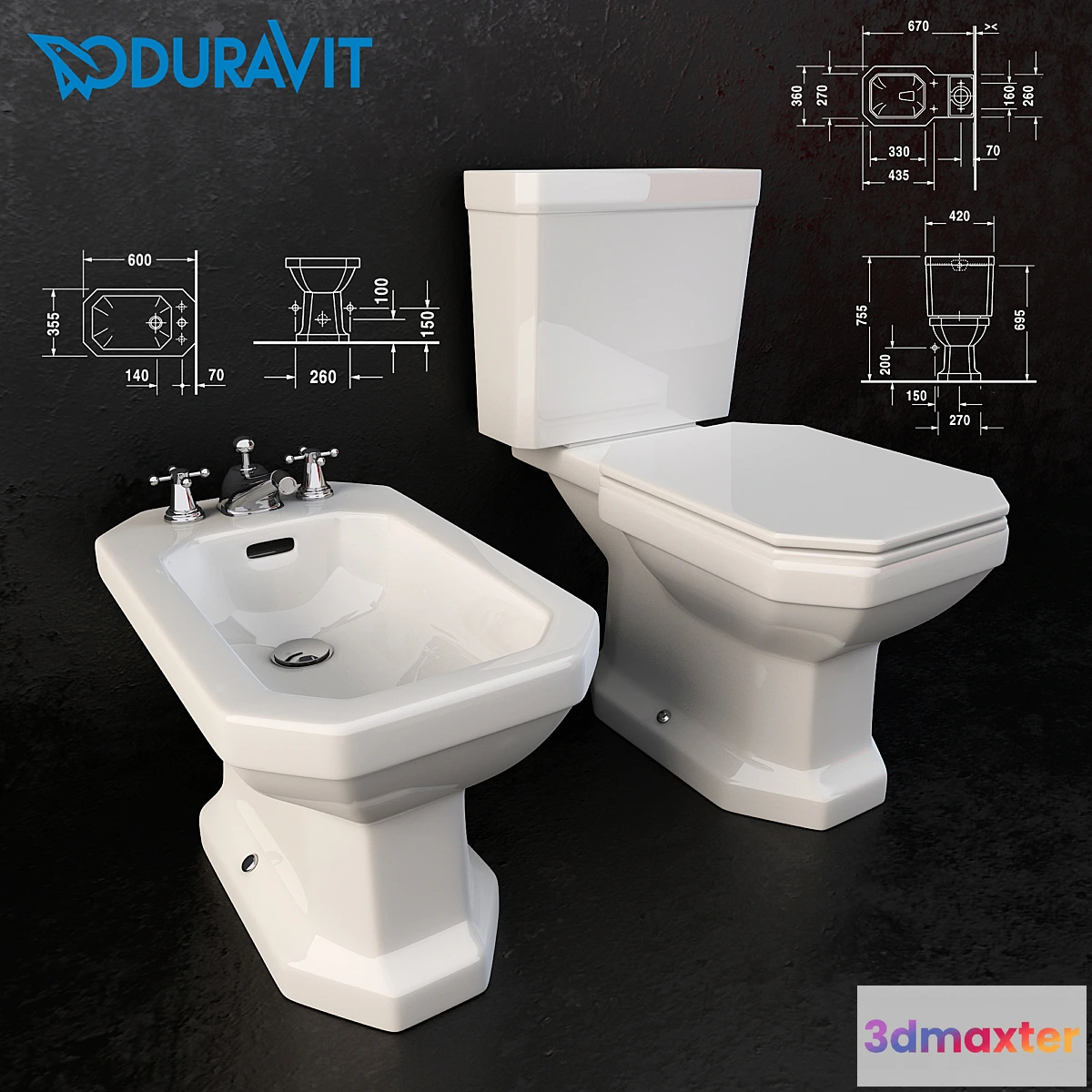 648993 - Duravit 1930 Series Sanitaryware