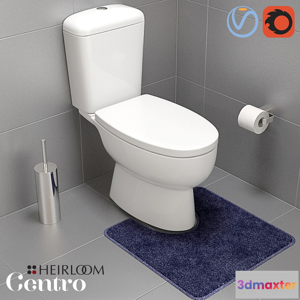 670869 - Centro Close Coupled Toilet