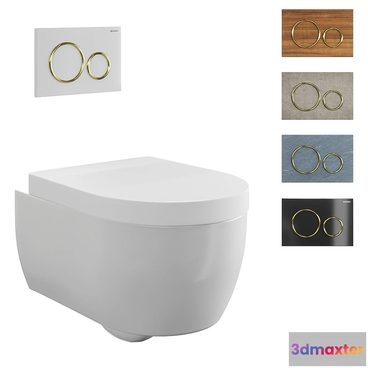 686792 - Toilet wall mounted Geberit iCon