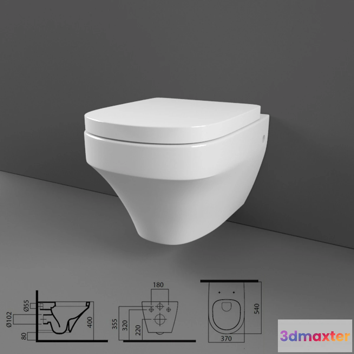 798976 - TOILET AM PM INSPIRE