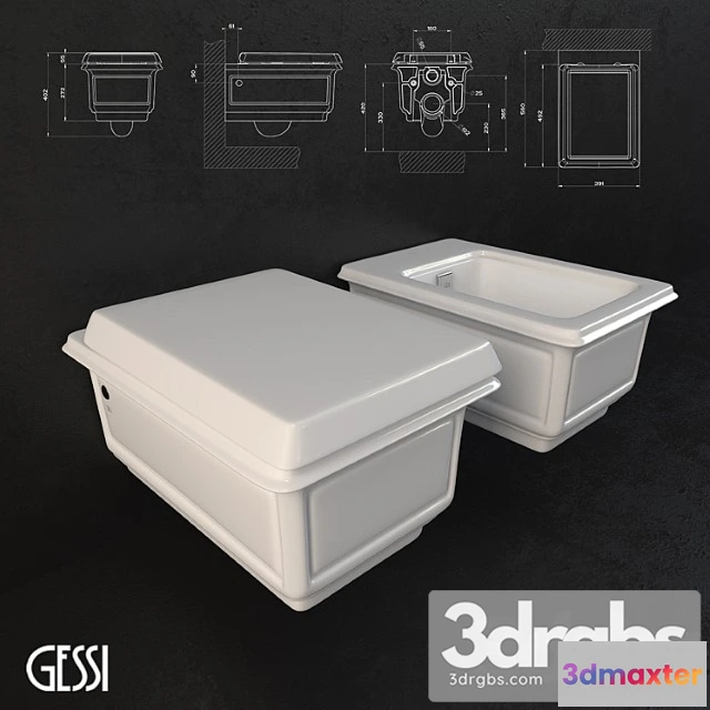 913024 - Gessi Eleganza Sanitaryware