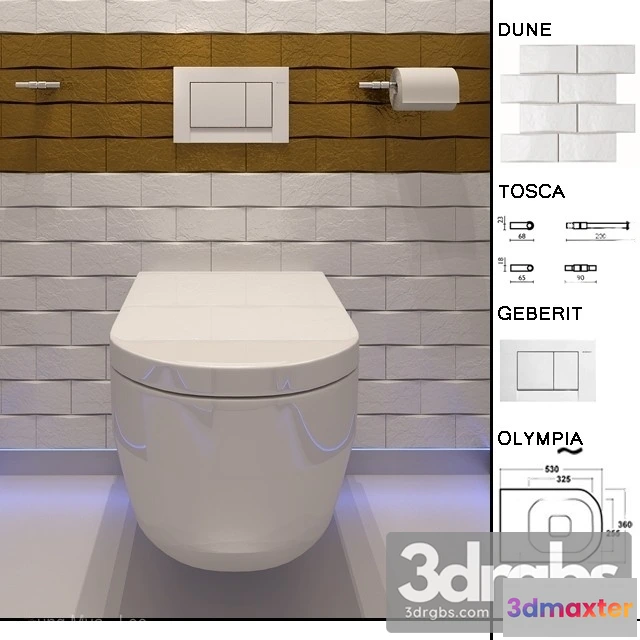 913244 - Wall Hung Toilet