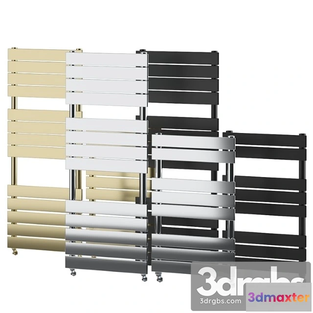 1014672 - Milan heated towel rail set