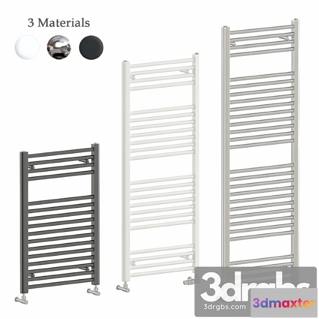 1014700 - Zehnder aura heated towel rail