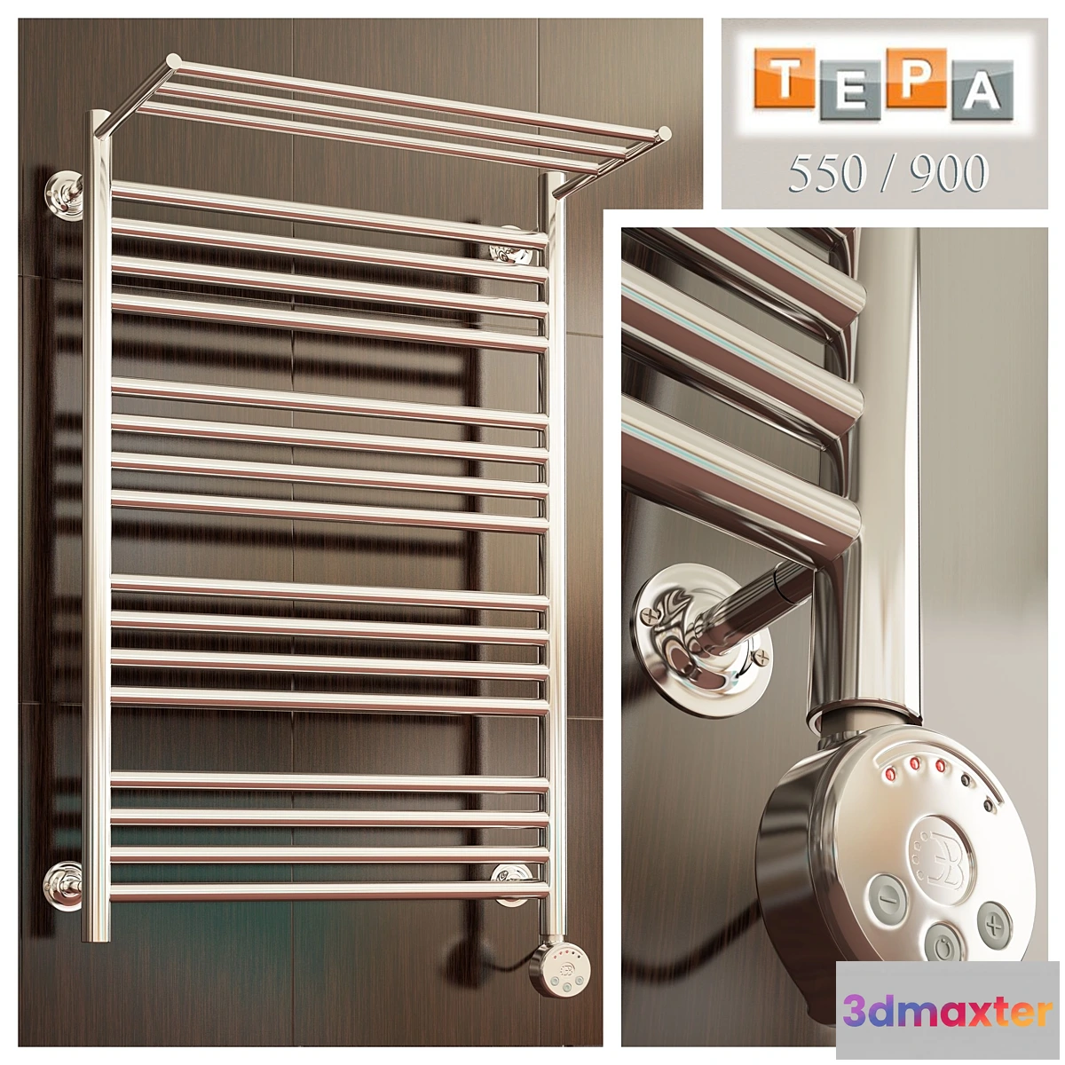 1274972 - Electric towel “TERA” 3D Max