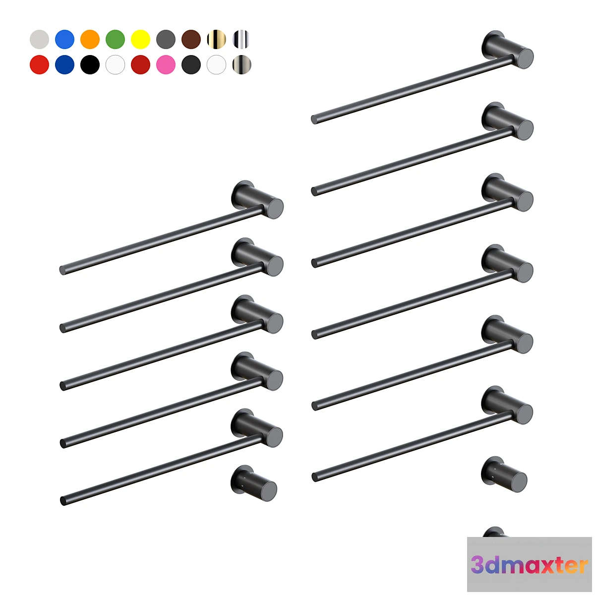 1337747 - Vola towel warmers 3D Max