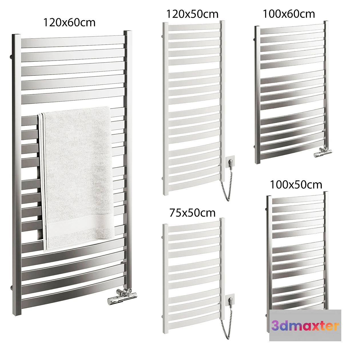 1340488 - Terma Heated towel rail 3D Max