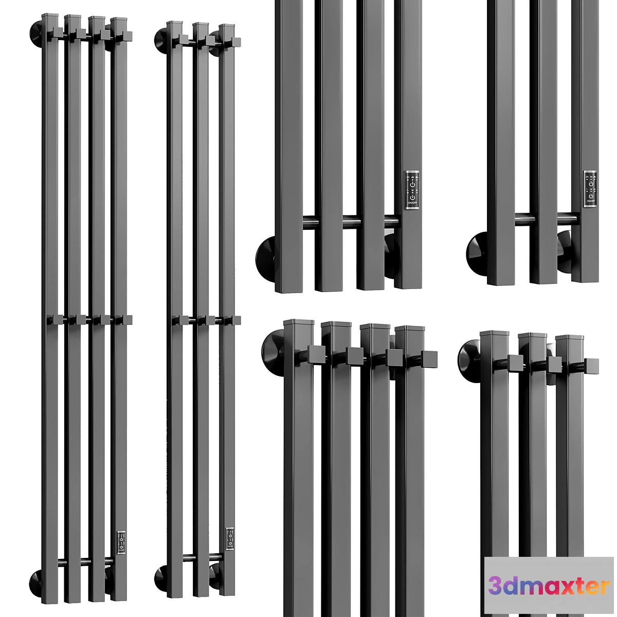 1347768 - Electric towel warmer Margroid Inaro 3D Max