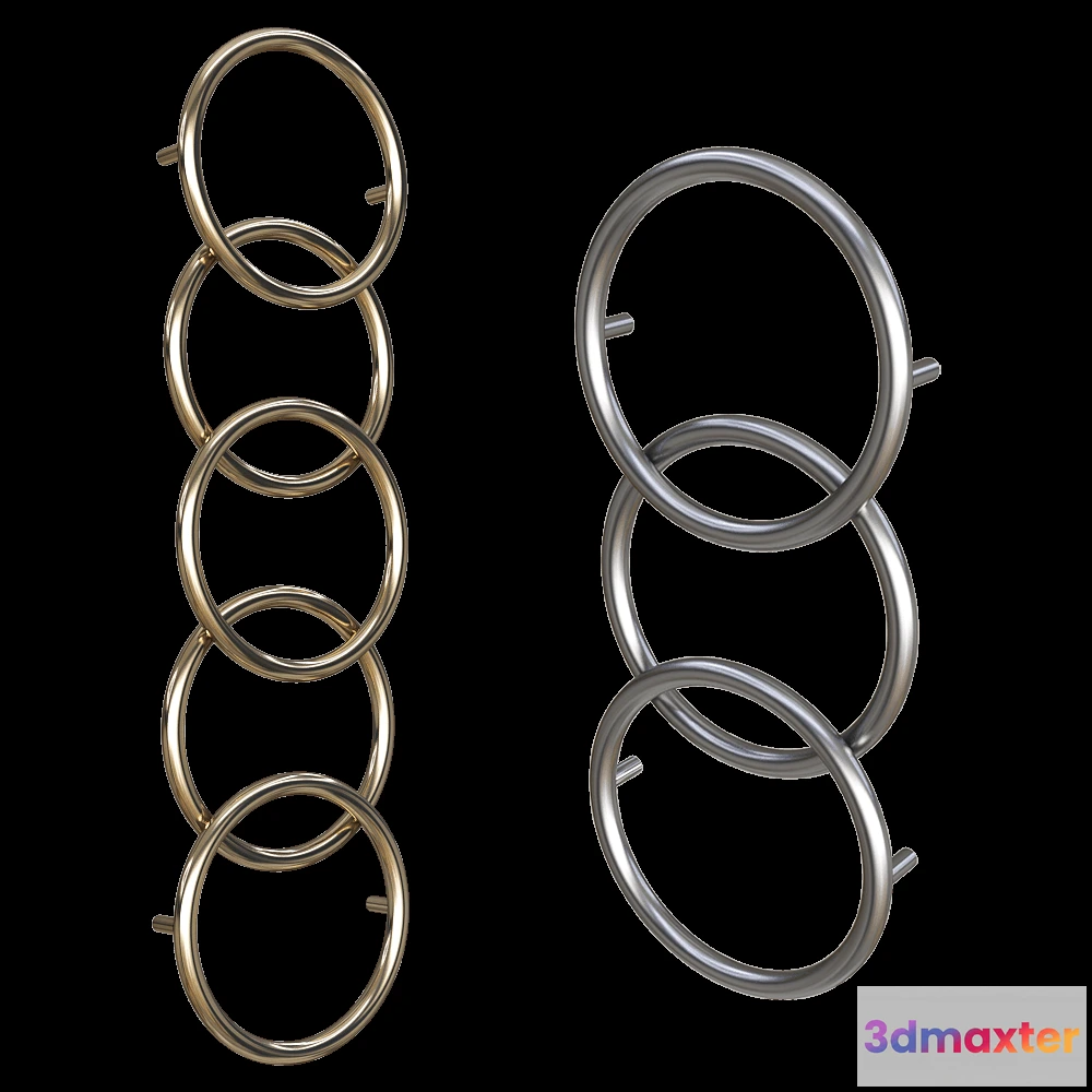 1589232 - CARISA - Towel rail Halo 3D Max