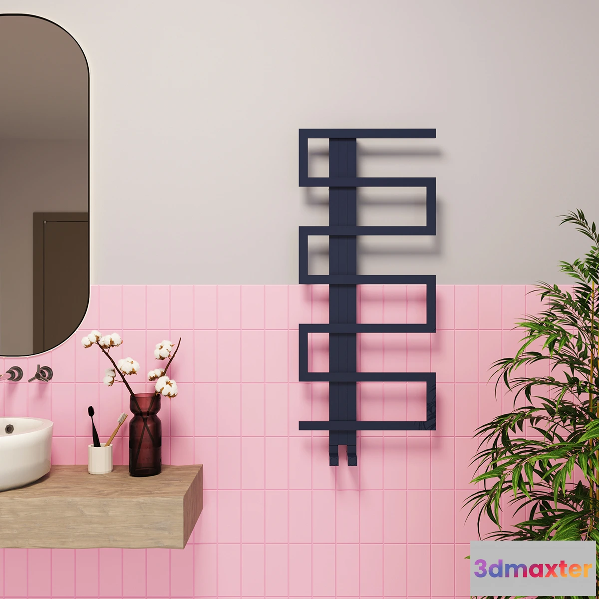 1589264 - Marze - Towel rail MZ-4 3D Max