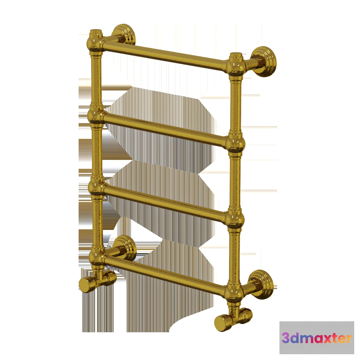 1589346 - bathroom - Classic towel rail 3D Max