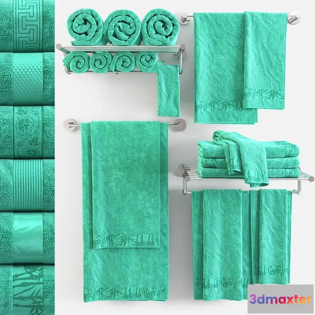 1589352 - bathroom - Towels m33 3D Max