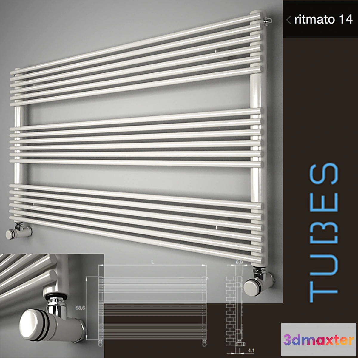 626239 - Towel Tubes Ritmato 14