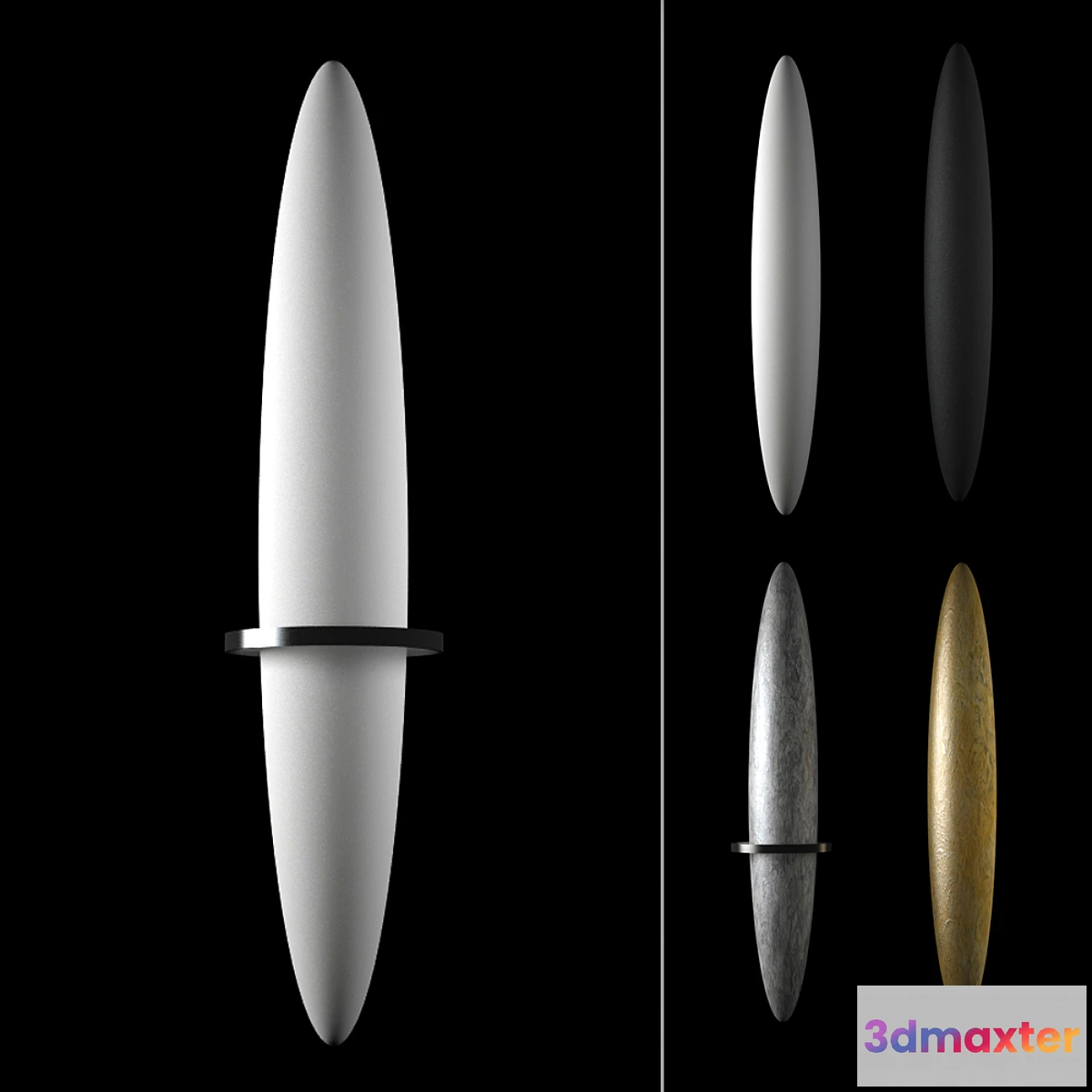 722742 - Antrax Blade heated towel rail - No.2