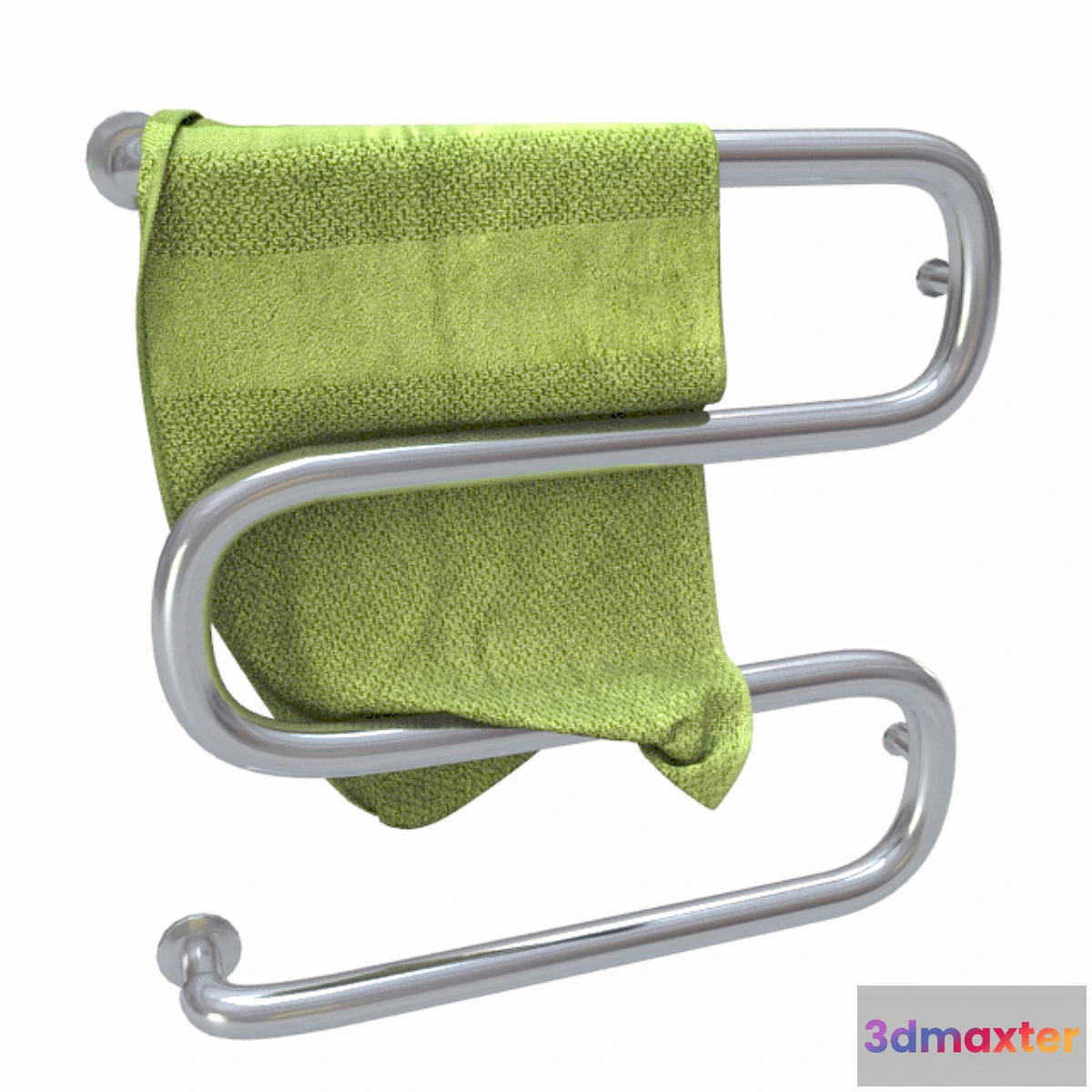 799188 - Heated towel rail with towel