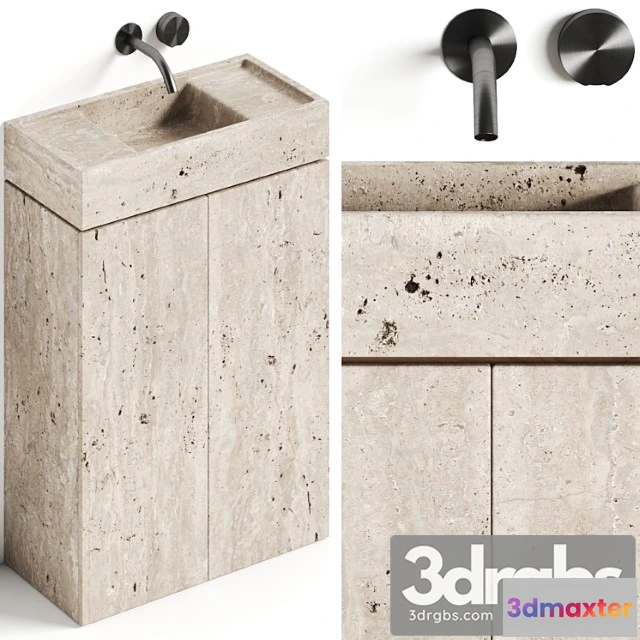 1014742 - Atelier il granito rocco stone bathroom vanity