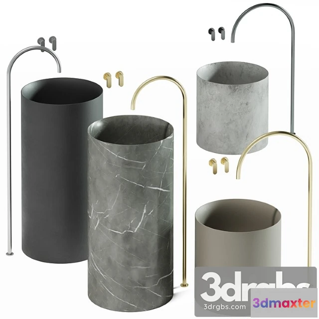 1014780 - Cocoon natural stone basin