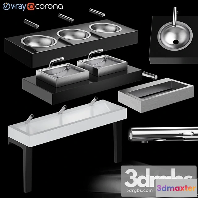 1014796 - Delabie public washbasins