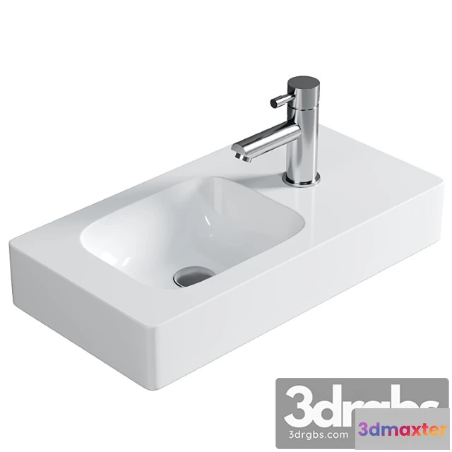 1014812 - Geberit Icon Hand Washbasin White With Keratect