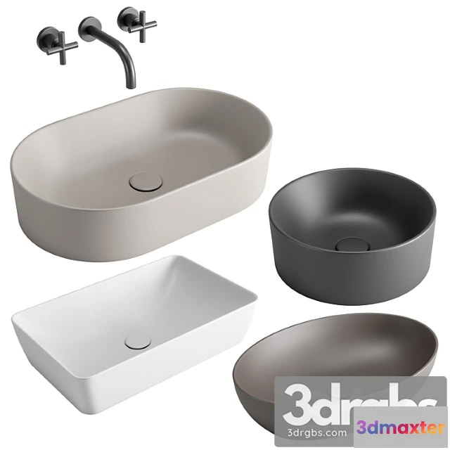 1014820 - Gsi colorelements washbasin set 1