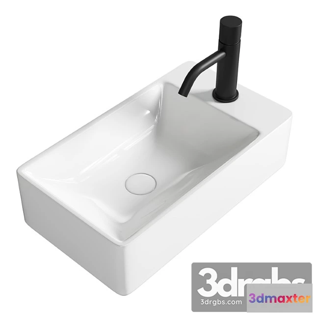 1014976 - Washbasin ceramica nova element cn5007 r