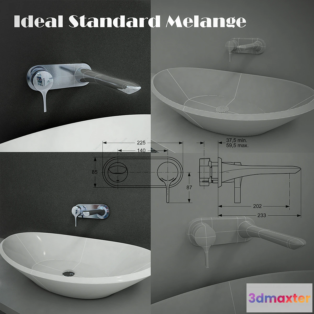 1272316 - Ideal Standard  Melange 3D Max