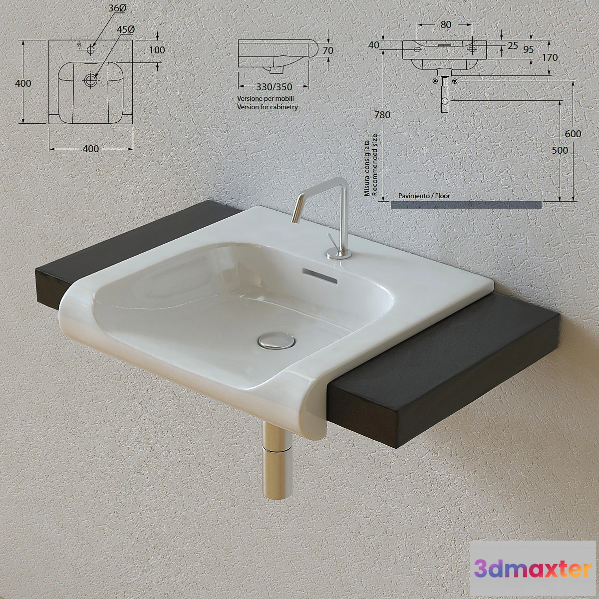 1282326 - Kerasan Inka Agua libre - No.2 3D Max