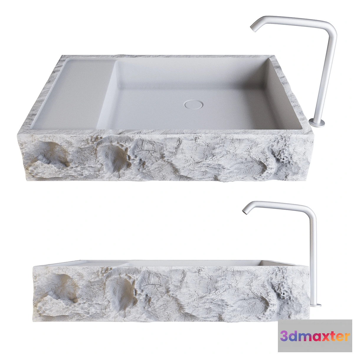 1283366 - AYANI Countertop washbasin and ceadesign MIL70 - No.2 3D Max