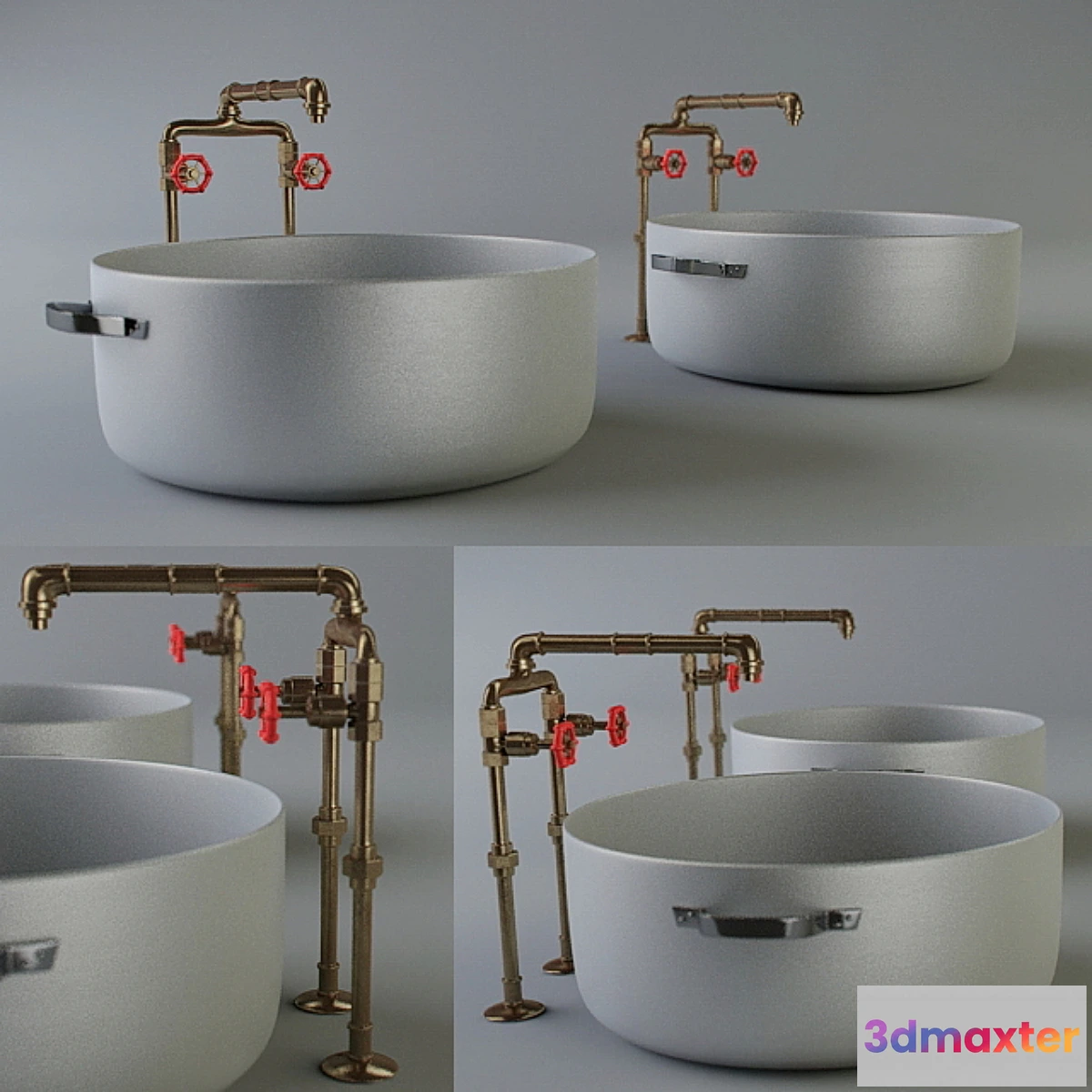 1285808 - Washbasin - No.4 3D Max