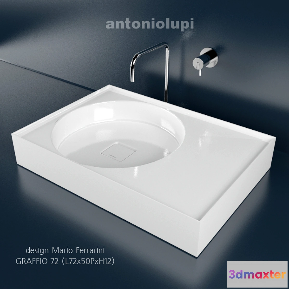 1287372 - antoniolupi Graffio72 3D Max