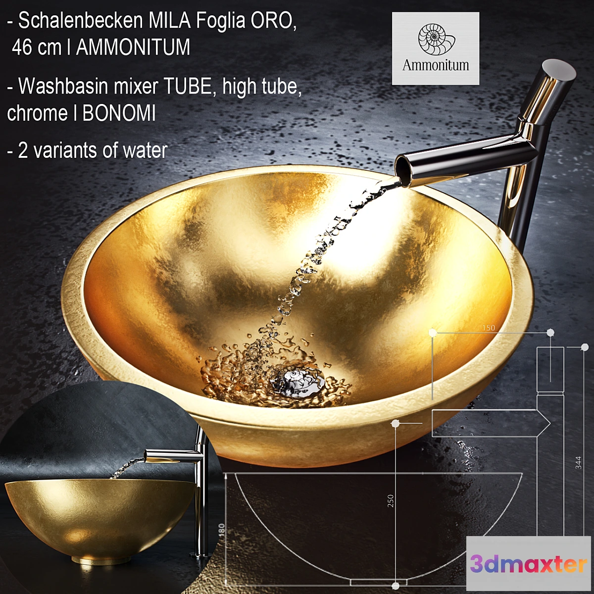 1288854 - Faucet and sink_002 3D Max
