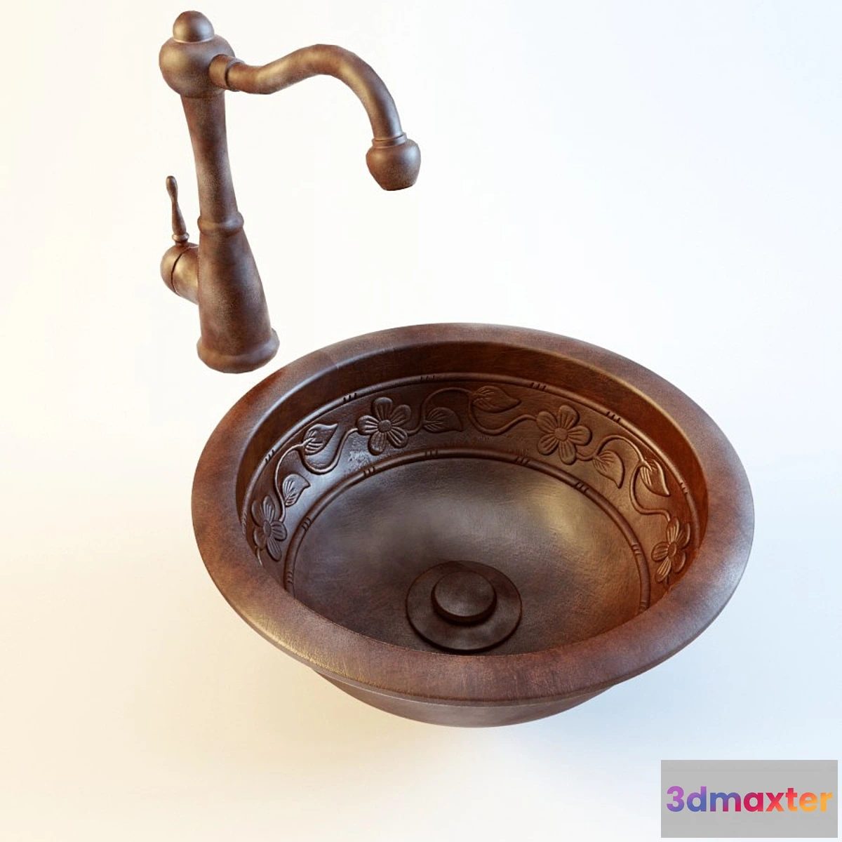 1290114 - Classical washbasins - No.2 3D Max