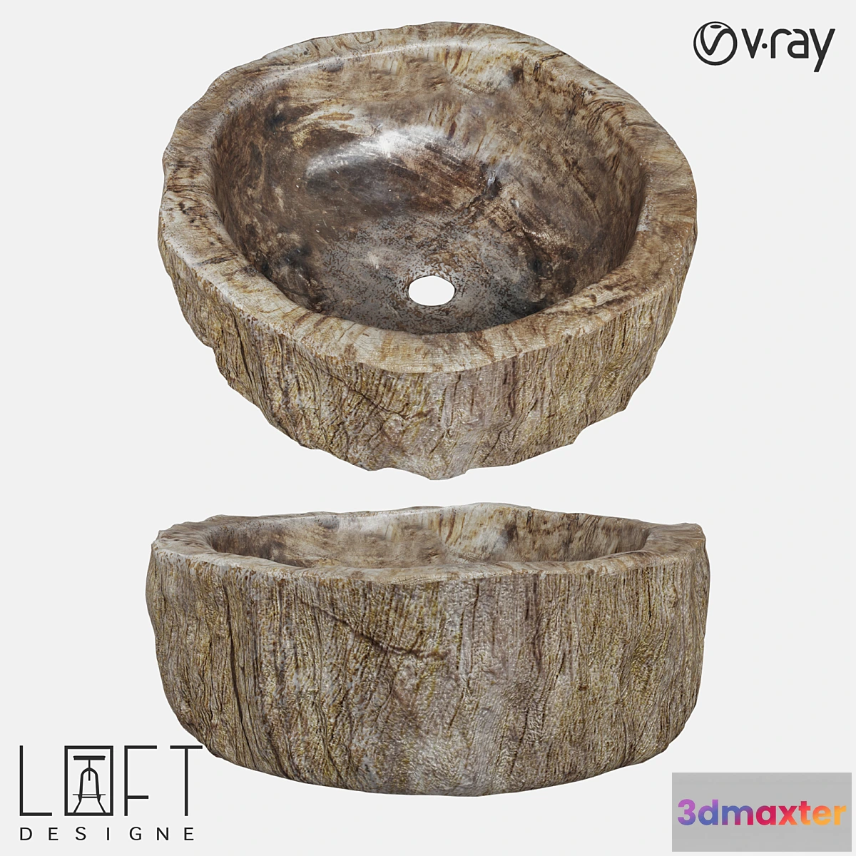 1295282 - Sink LoftDesigne 3356 model 3D Max