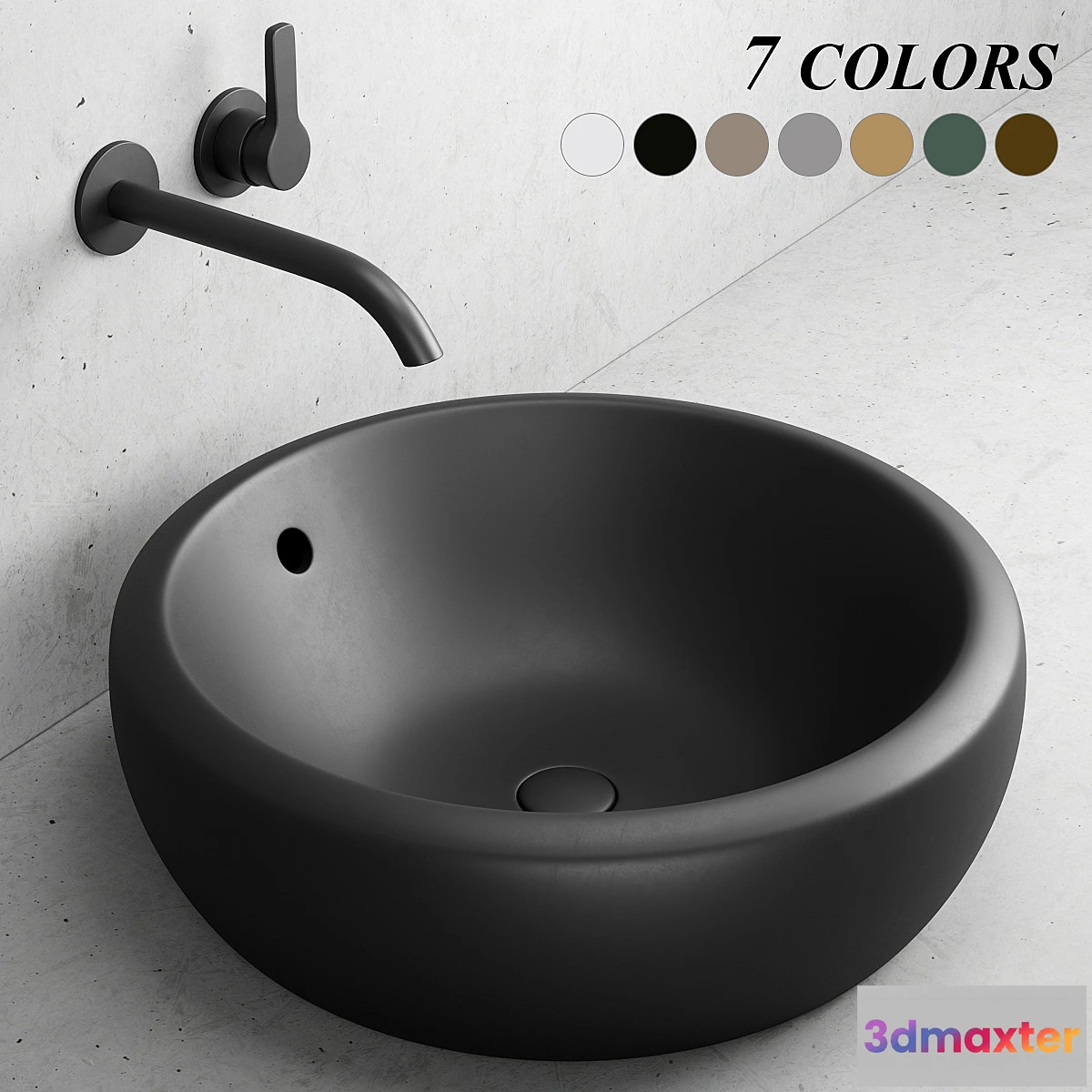 1296464 - Ceramica Cielo Fluid washbasin 3D Max