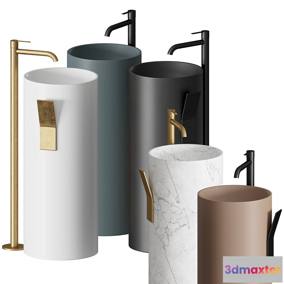 1299203 - Inbani Giro Washbasin 3D Max