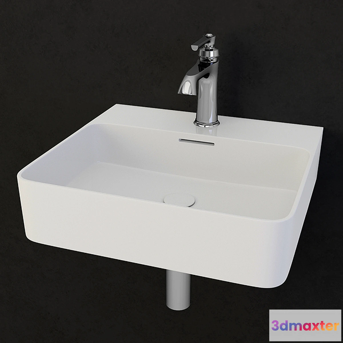 1303913 - washbasin Laufen Val 3D Max
