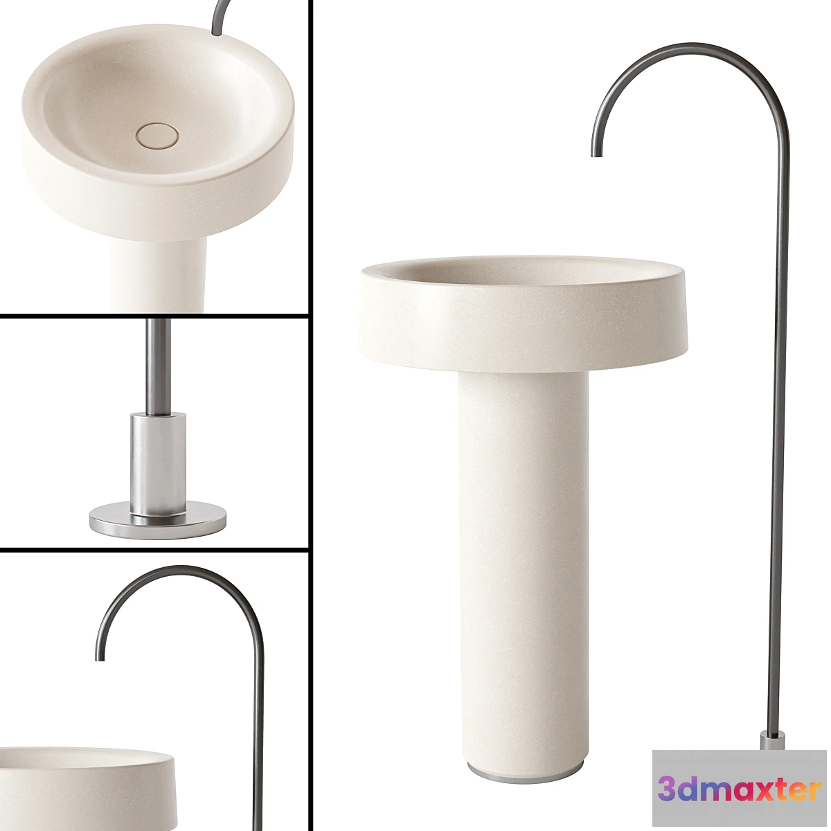 1306613 - LVR Moab Wash Basin 3D Max