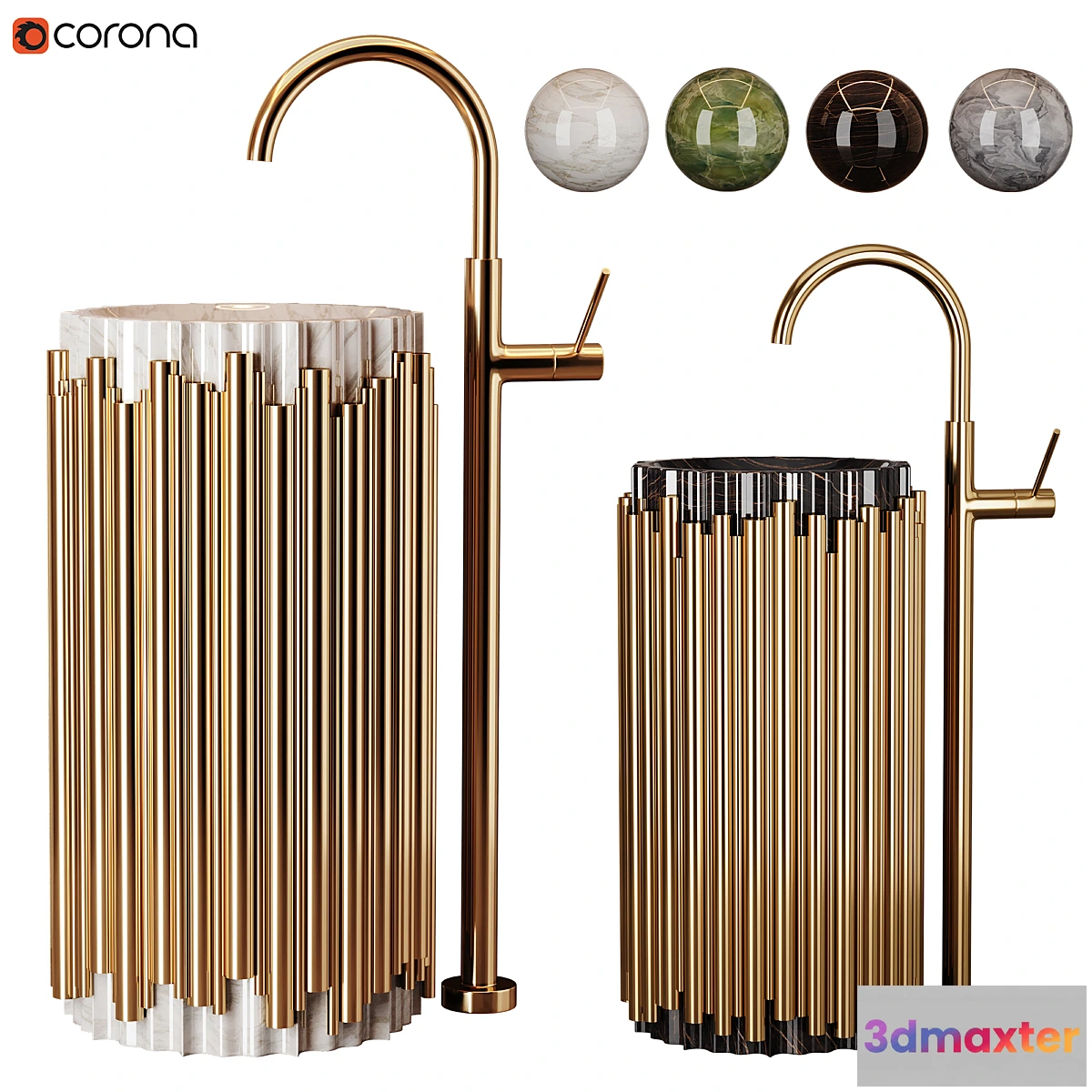 1307582 - LUXURY BATHROOMS 3D Max