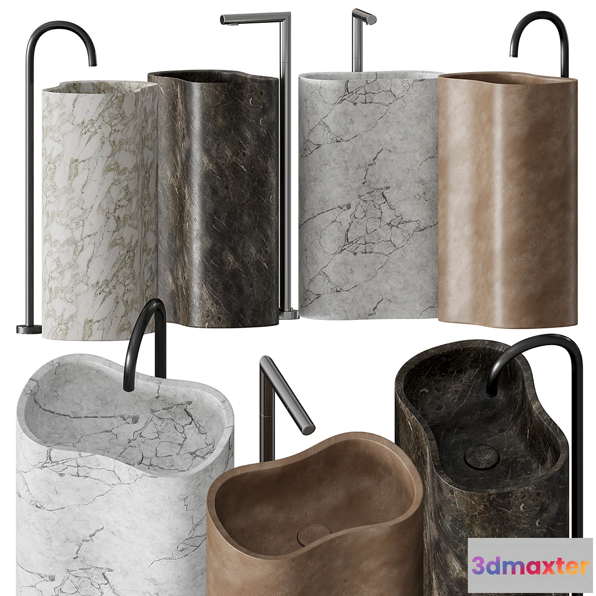 1314235 - Salvatori Anima Washbasin 3D Max