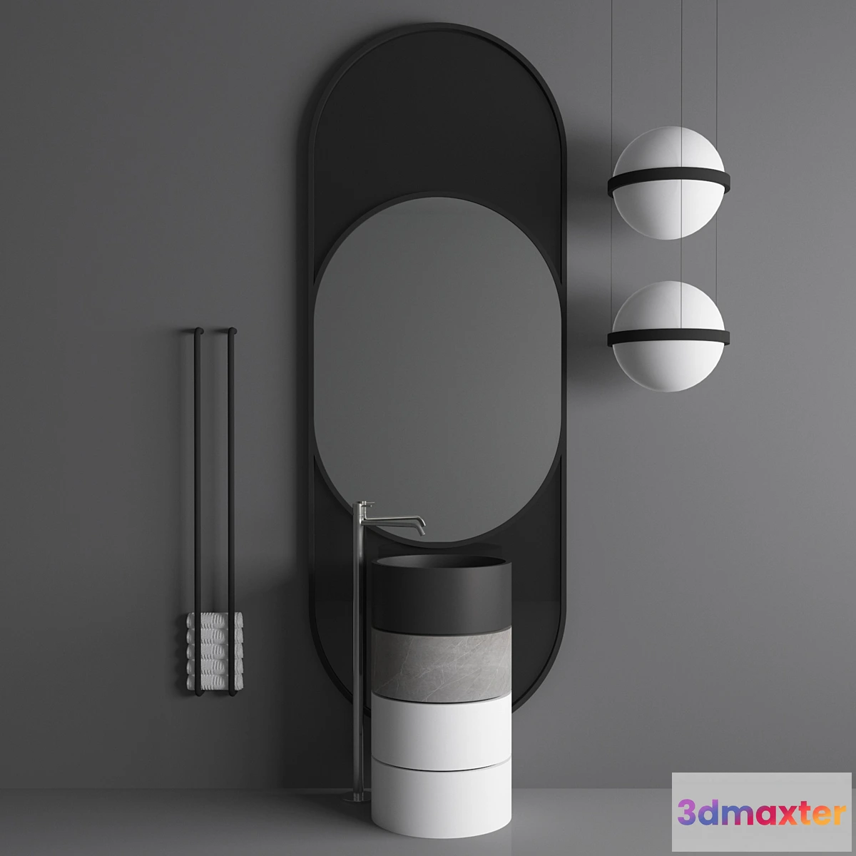 1324412 - wash basin 3D Max